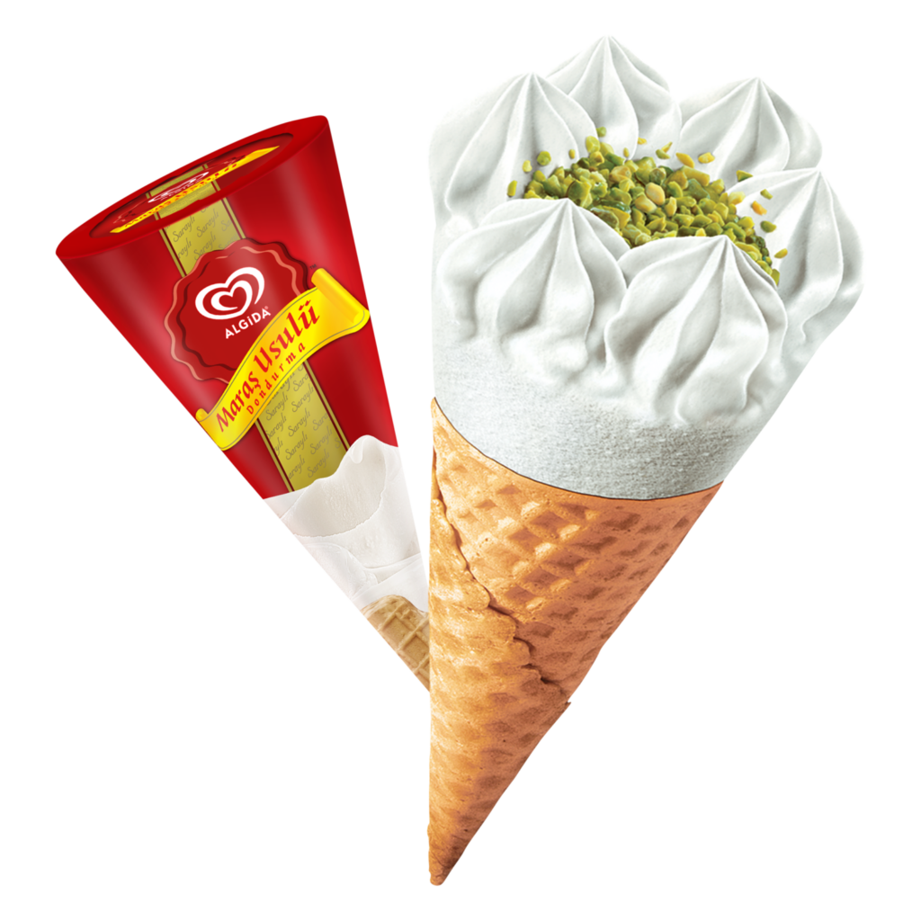 Algida ma swój sposób na lody z Maraş. Nie smakują jak oryginalne, ale warto spróbować, różnią się od klasycznych