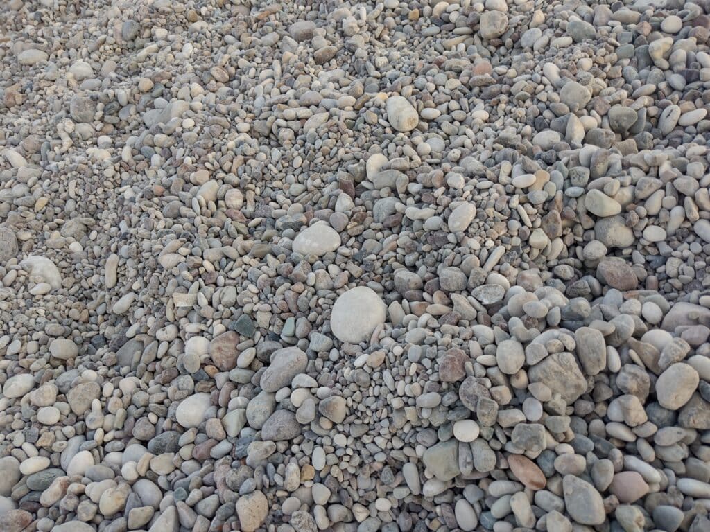 Kamienie na plaży, Konyaaltı Antalya