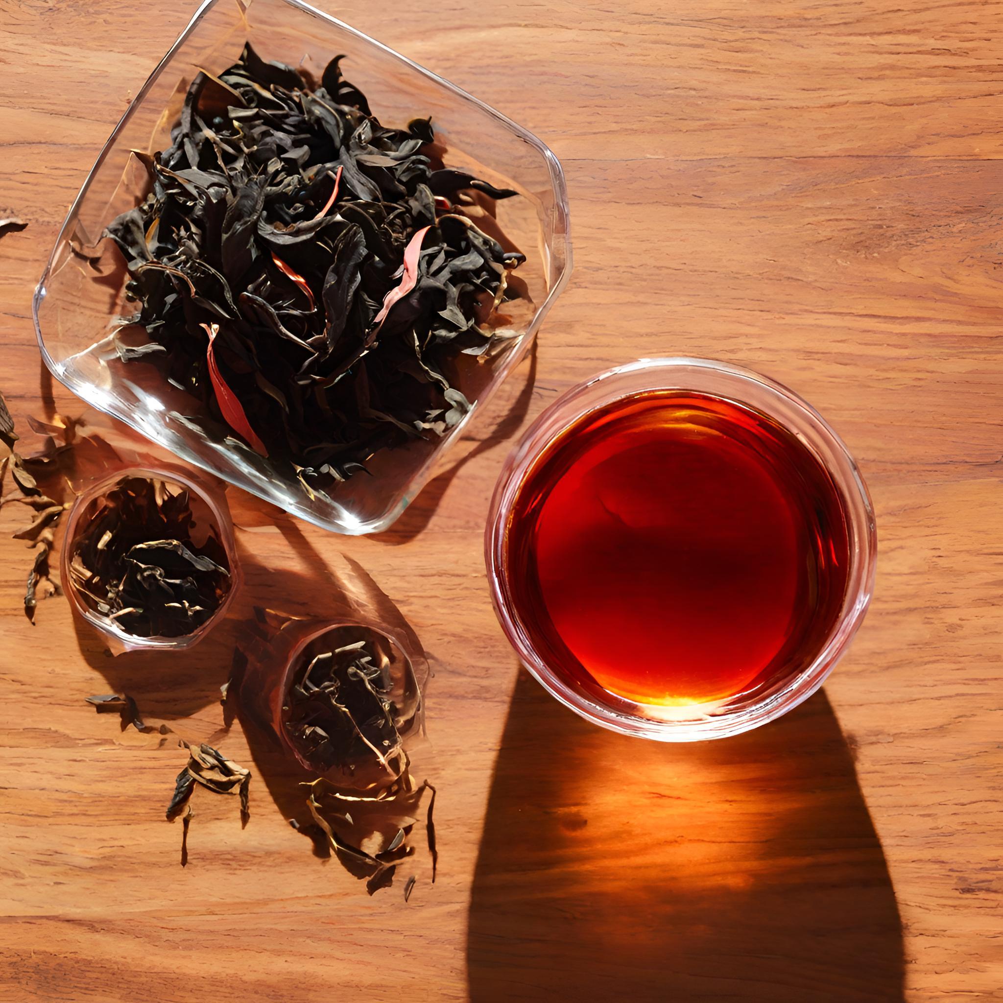 tureckie herbaty mają czerwone zabarwienie