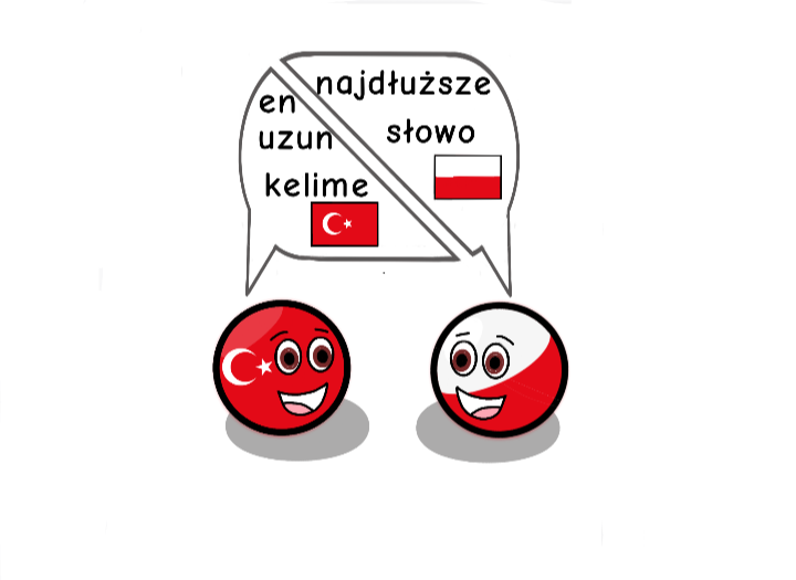 Najdłuższe tureckie słowo vs najdłuższe polskie